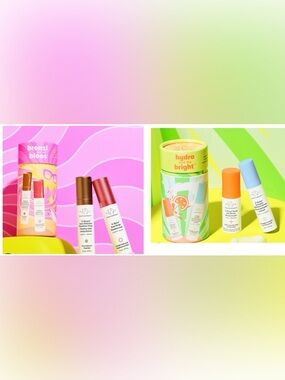 Drunk Elephant- bronzi & the blood AND hydra and the bright mini sets